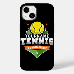 Coque Case-Mate iPhone Joueur de tennis personnalisé NOM Tournoi de Varsi