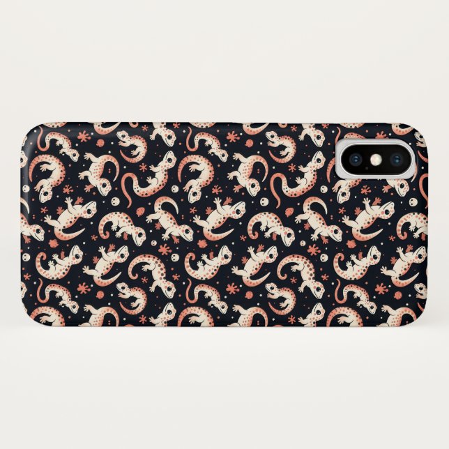 Coques Case-Mate iPhone Joueur Motif Gecko (Dos (Horizontal))