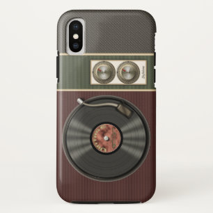Coque Case-Mate iPhone Joueur Vintage de disques de vinyle