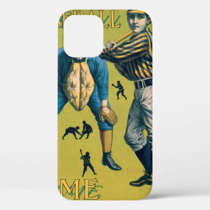 Coque Case-Mate iPhone Joueurs de baseball de sport vintage au match à do