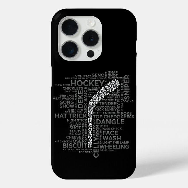 Coques Case-Mate iPhone Joueurs de hockey et lang (Verso)