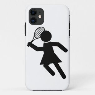 Coque iPhone 11 Joueuse de tennis - Symbole de tennis