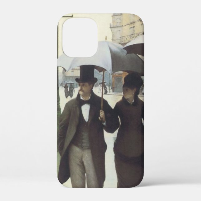 Coques Case-Mate iPhone Jour de la pluie dans Paris Street (Verso)