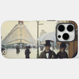Coque iPhone 16 Pro Max Jour de la pluie dans Paris Street