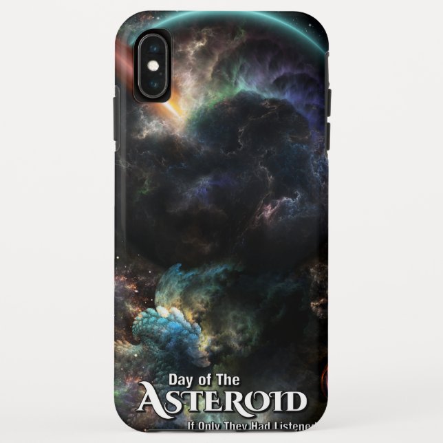 Coques Case-Mate iPhone Jour de l'astéroïde SciFi Art Fractal (Dos)