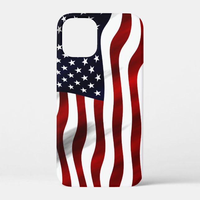 Coques Case-Mate iPhone Jour de l'indépendance patriotique du drapeau amér (Verso)