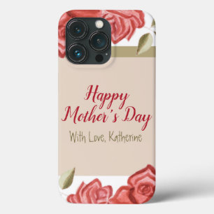 Case-Mate iPhone Case Jour des Mères Modernes, Fleur Cute Élégante