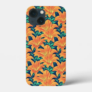 Case-Mate iPhone Case Jour d'Orange avec des Feuilles verts