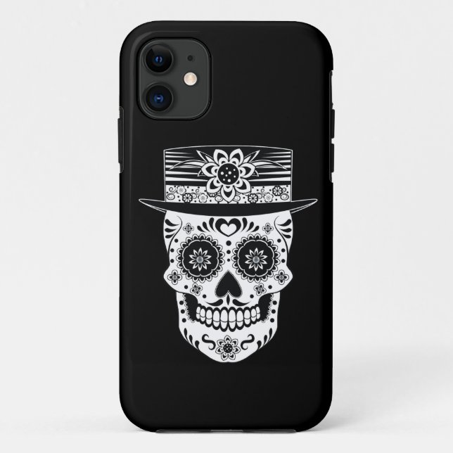 Coques Case-Mate iPhone Jour du crâne de sucre mort (Dos)