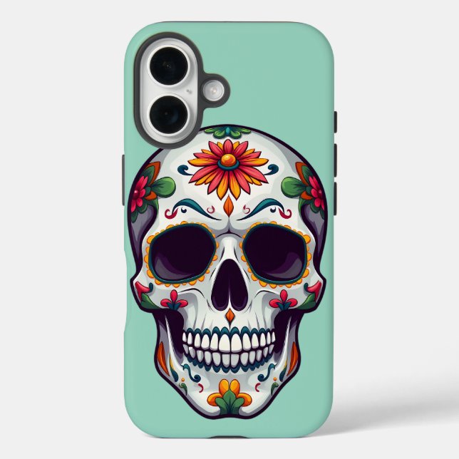 Coques Case-Mate iPhone Jour du crâne mort (Verso)