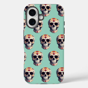 Coque Pour iPhone 16 Jour du crâne mort 2