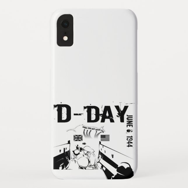 Coques Case-Mate iPhone JOUR J 6 juin 1944 (Dos)