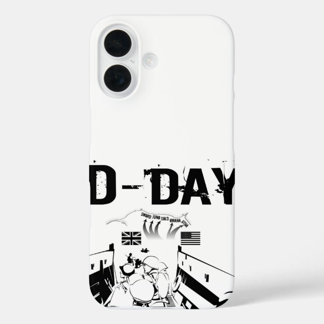 Coques Case-Mate iPhone JOUR J 6 juin 1944 (Verso)
