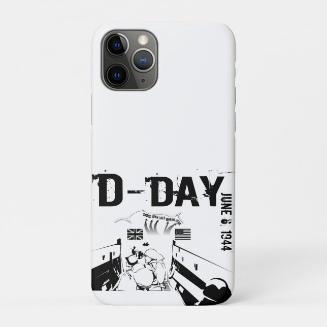 Coques Case-Mate iPhone JOUR J 6 juin 1944 (Dos)