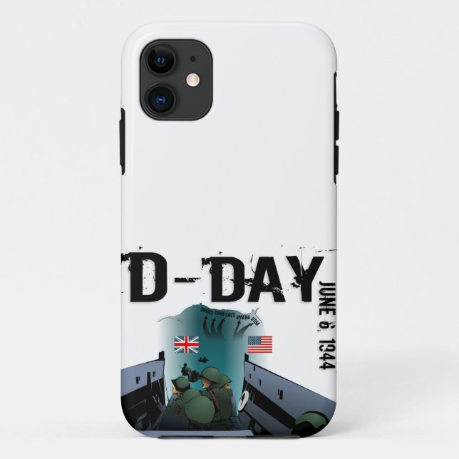 Coques Case-Mate iPhone JOUR J 6 juin 1944 (Dos)