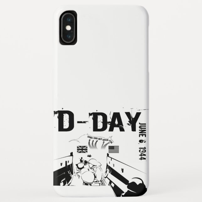 Coques Case-Mate iPhone JOUR J 6 juin 1944 (Dos)