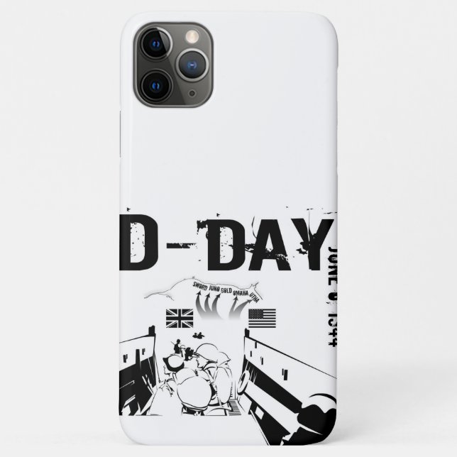 Coques Case-Mate iPhone JOUR J 6 juin 1944 (Dos)