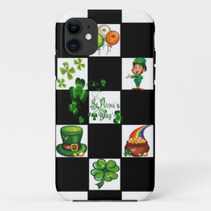 Coques Pour iPhone Jour le rétro de St Patrick unique