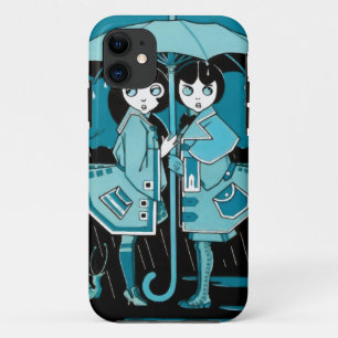 Coques Pour iPhone Jour pluvieux dans le bleu