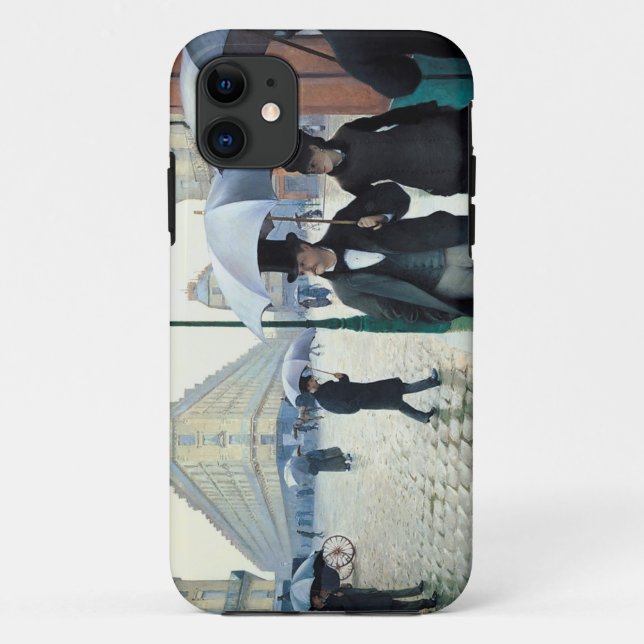 Coques Case-Mate iPhone Jour pluvieux de rue de Gustave Caillebotte Paris (Dos)