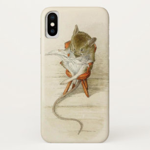 Coque iPhone X Journal de lecture de souris