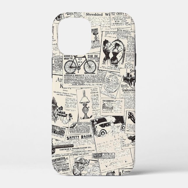 Coques Case-Mate iPhone Journal vintage (Verso)