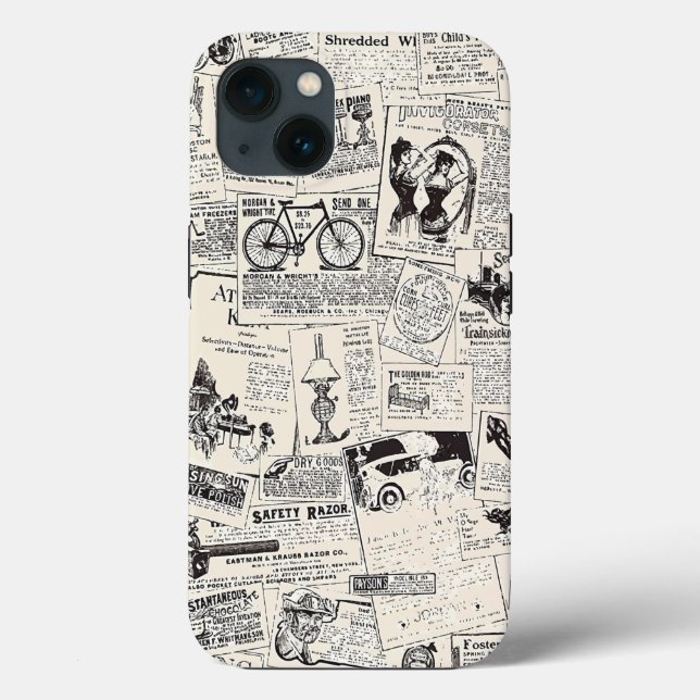 Coques Case-Mate iPhone Journal vintage (Verso)