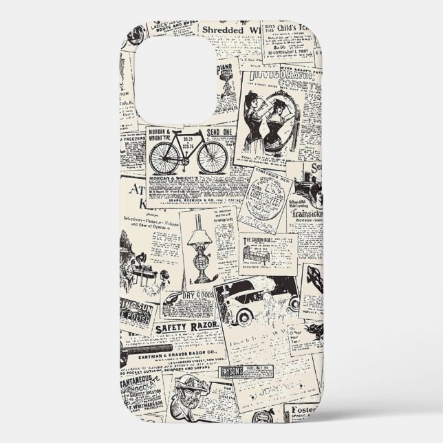 Coques Case-Mate iPhone Journal vintage (Verso)