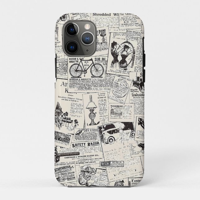 Coques Case-Mate iPhone Journal Vintage   (Dos)