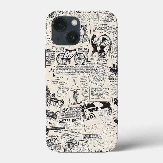 Coques Case-Mate iPhone Journal vintage (Verso)