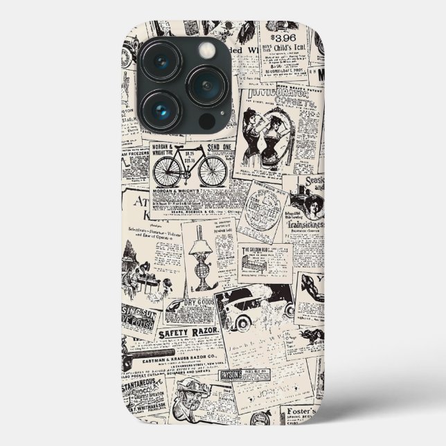 Coques Case-Mate iPhone Journal vintage (Verso)