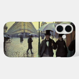 Coque Pour iPhone 16 Journée de la Pluie de Paris par Gustave Caillebot