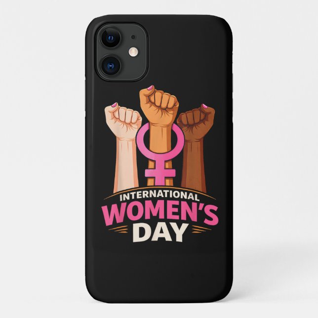 Coques Case-Mate iPhone Journée internationale des femmes 8 mars (Dos)