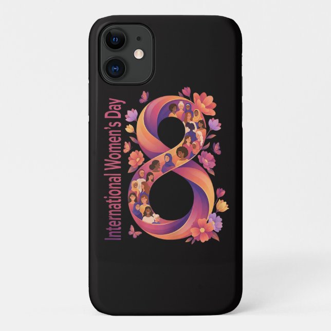 Coques Case-Mate iPhone Journée internationale des femmes 8 mars (Dos)
