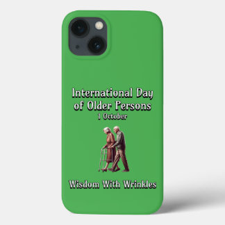 Case-Mate iPhone Case Journée internationale des personnes âgées. Sagess