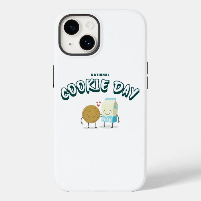 Coques Case-Mate iPhone Journée nationale des biscuits (Verso)