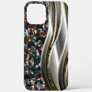 Case-Mate iPhone Case Joyau de diamant à bille classique Métallure