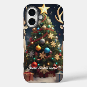 Coque Pour iPhone 16 "Joyeuse fête de Noël"
