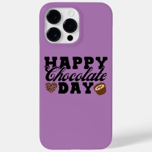 Coque Case-Mate iPhone Joyeuse Fête du Chocolat, Joie des Amoureux de Cho