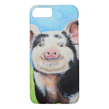 Joyeuse peinture de petit cochon