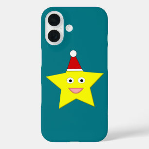 Coques iPhone 16 Joyeuse Petite Étoile de Noël