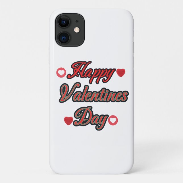 Coques Case-Mate iPhone Joyeuse Saint-Valentin pour le cadeau (Dos)