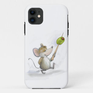 Etui iPhone Case-Mate Joyeuse souris Moe avec Olive
