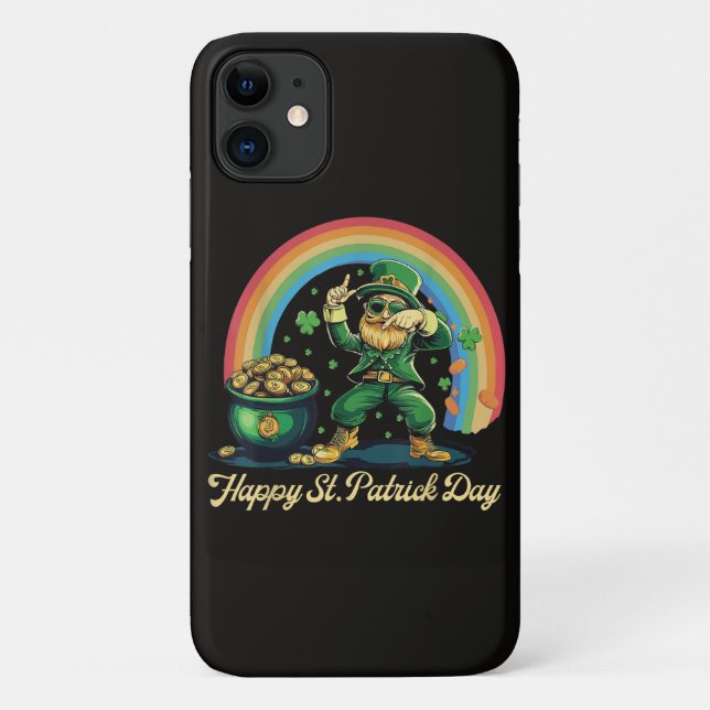 Coques Case-Mate iPhone Joyeuse St Patrick Drôle Leprechaun (Dos)