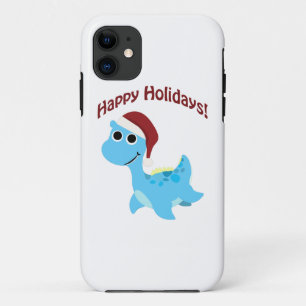 Coque Case-Mate iPhone Joyeuses fêtes ! Cute Nessie