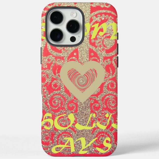 Coques Case-Mate iPhone Joyeuses Vacances Parties scintillant rouge design (Verso)
