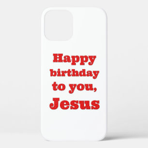 Case-Mate iPhone Case Joyeux anniversaire à toi, Jésus, cadeau de Noël