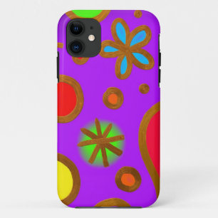 Case-Mate iPhone Case Joyeux Arrière - plan floral coloré