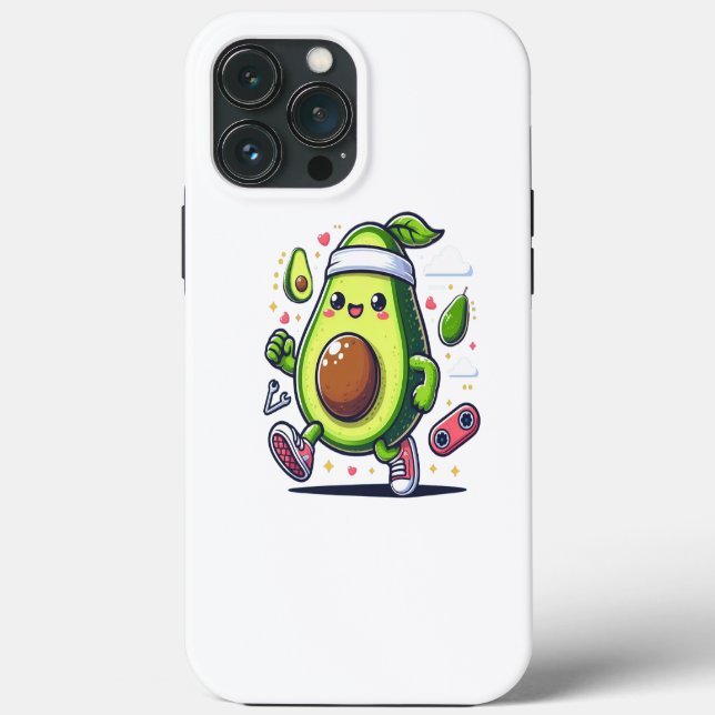 Coques Case-Mate iPhone Joyeux avocat mignon (Verso)
