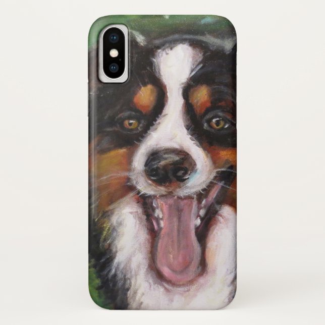 Coques Case-Mate iPhone Joyeux chien (Dos)